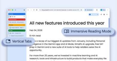 Get more done with new vertical tabs and immersive reading mode in Chrome