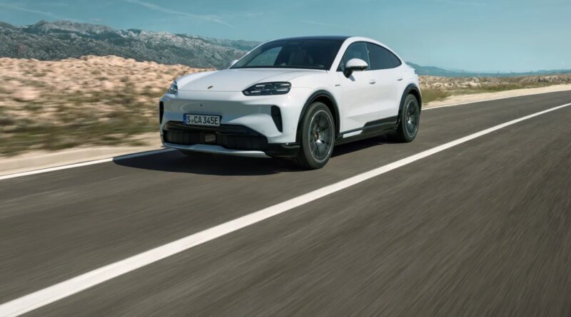 Porsche is adding an all-electric Cayenne coupe to its lineup