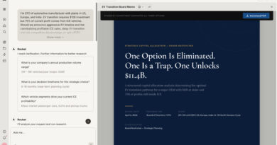 AI startup Rocket offers vibe McKinsey-style reports at a fraction of the cost