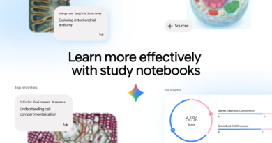 Study notebooks in the Gemini app